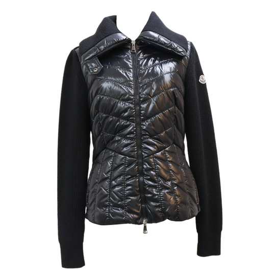 Moncler Jacket Black Knit