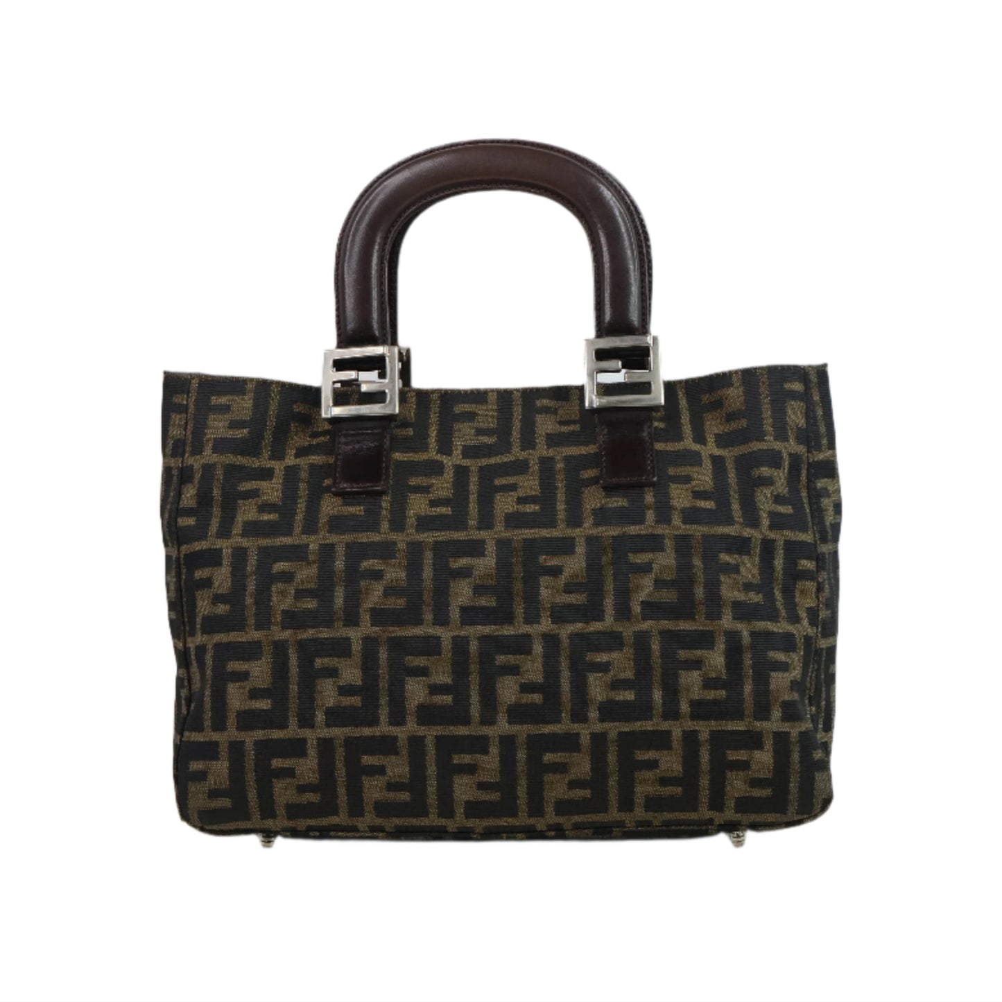 Fendi Handbag Zucca Brown