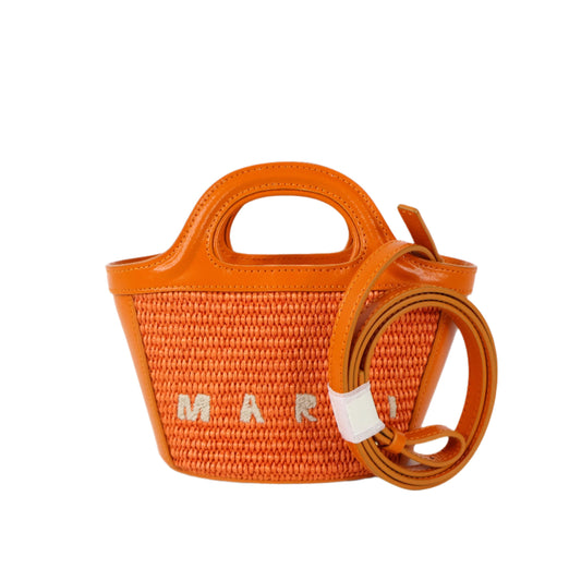 Marni Handbag Mini Strap Orange