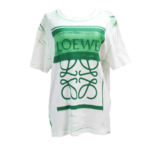 Loewe T-shirt White/Green