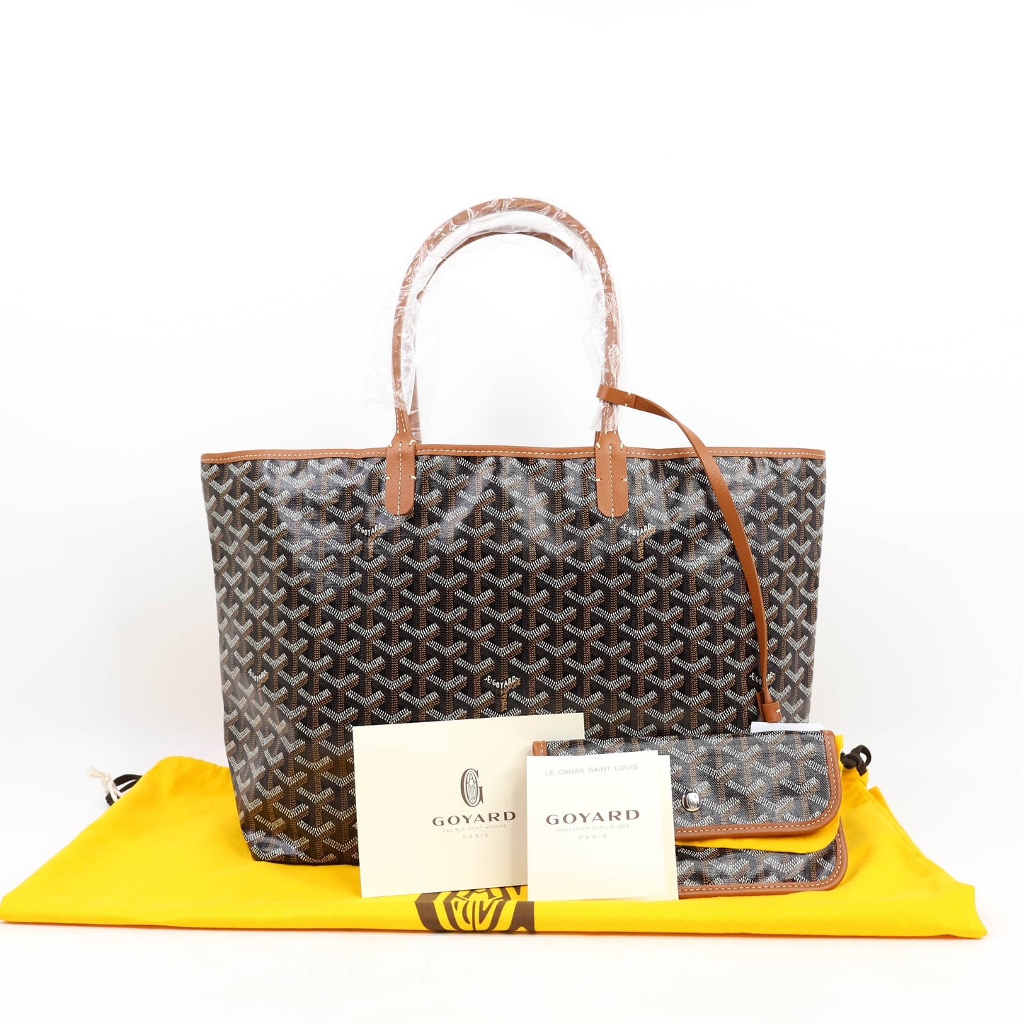 Goyard Saint Louis PM Black Tan