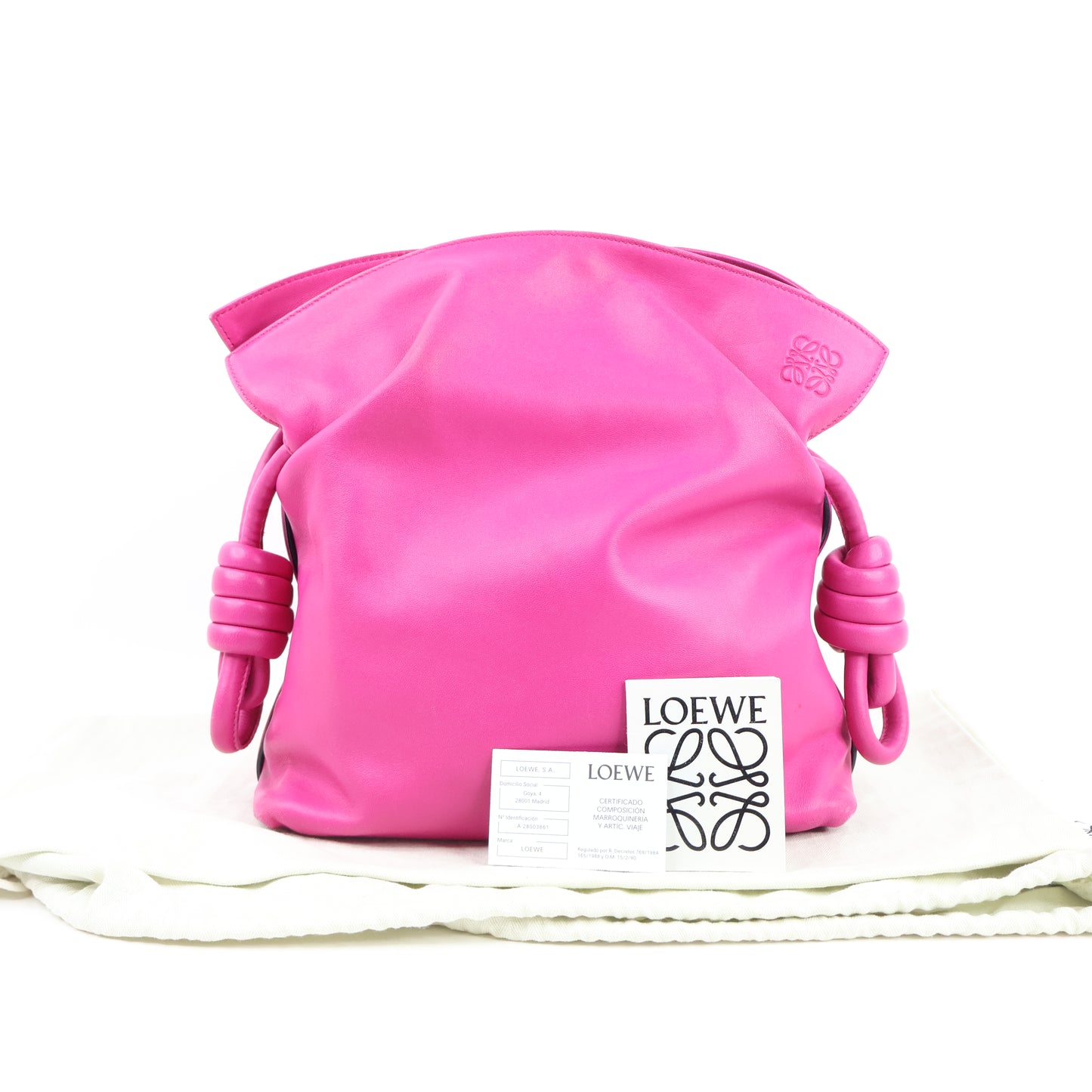 Loewe Flamenco Knot Pink