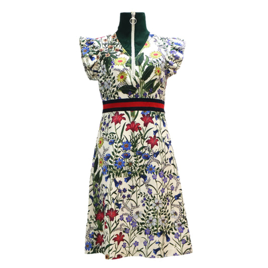 Gucci Dress Floral Multicolor