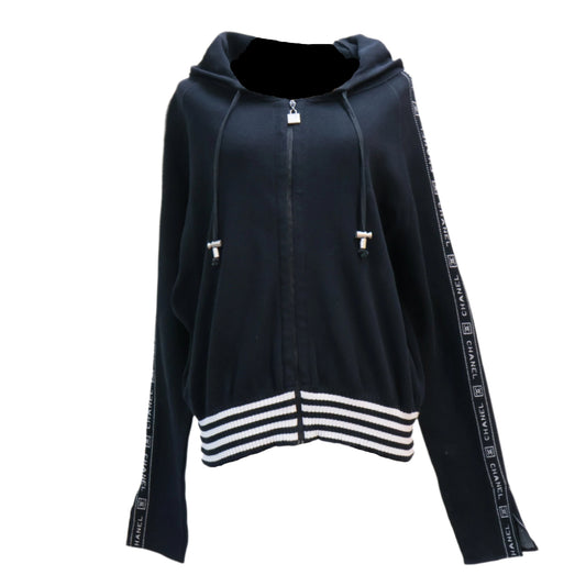 Chanel Hoodie Black