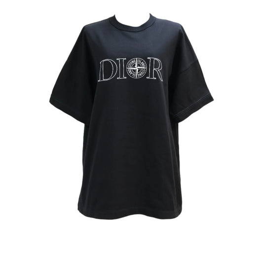 Christian Dior T-shirt 'Stonei Island' Black