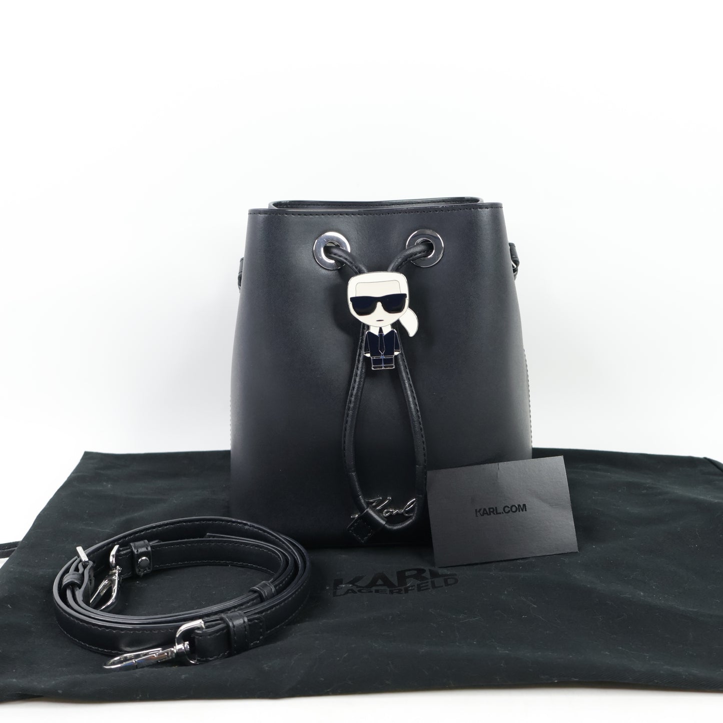 Karl Lagerfeld Bucket Bag Black