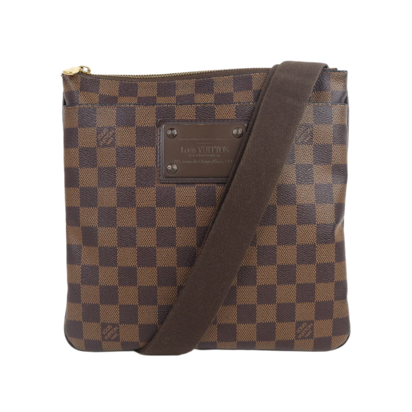 Louis Vuitton Pochette Plate Brooklyn Damier Ebene