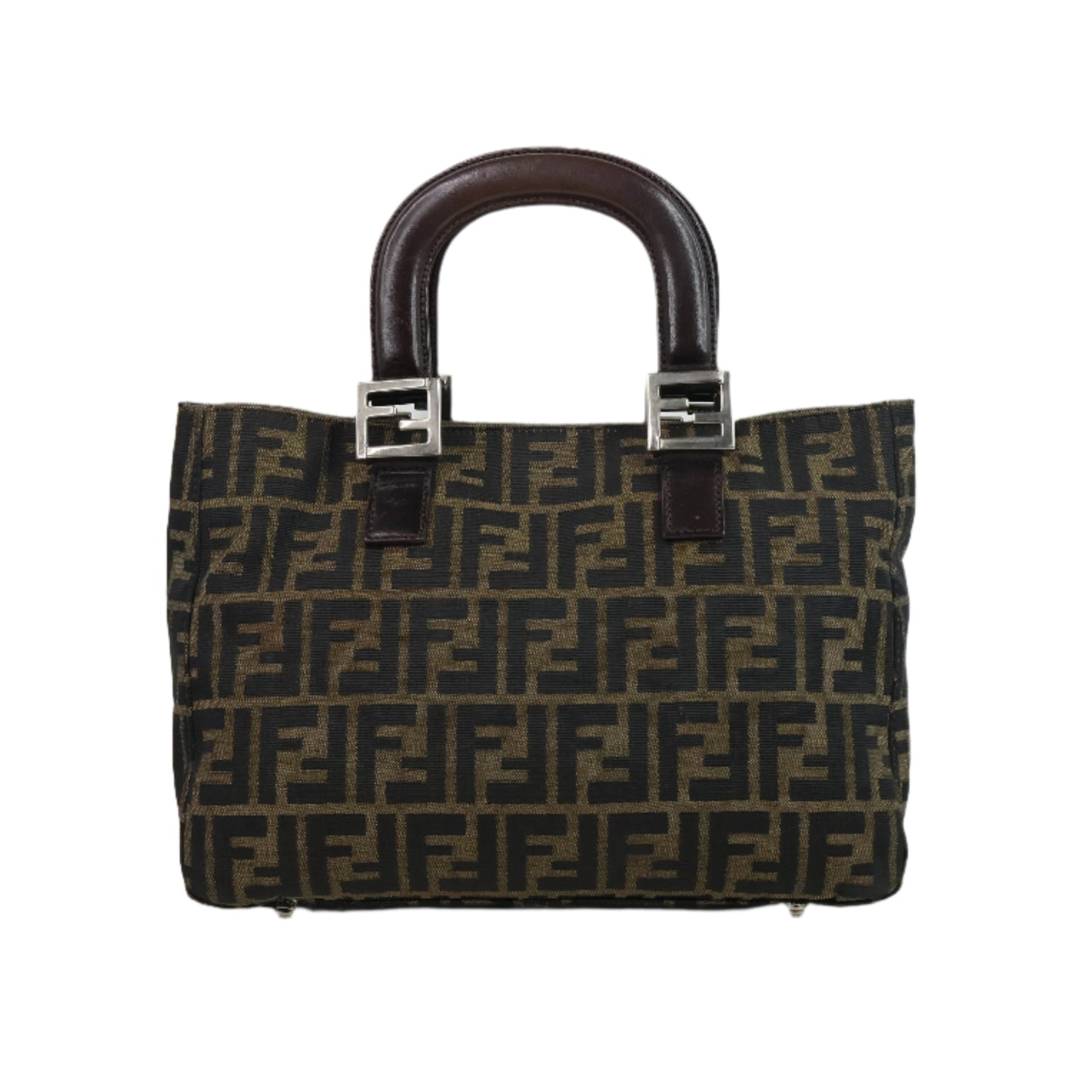 Fendi Handbag Zucca Brown