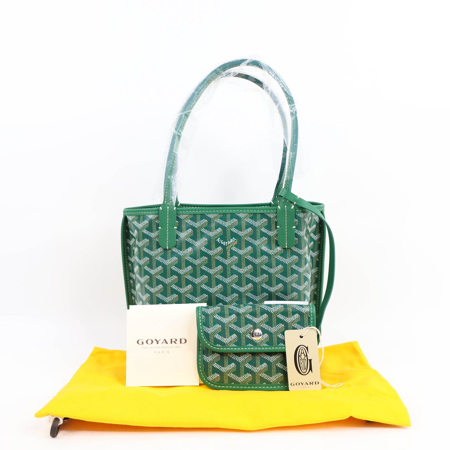 Goyard Anjou Mini Green