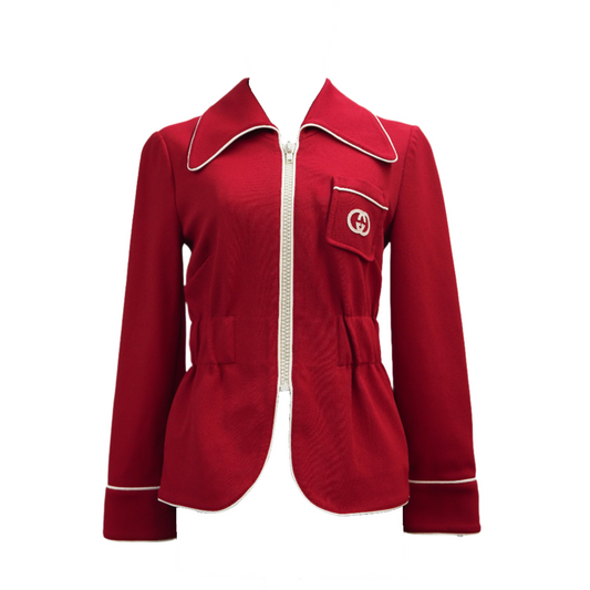 Gucci Jacket Red Logo