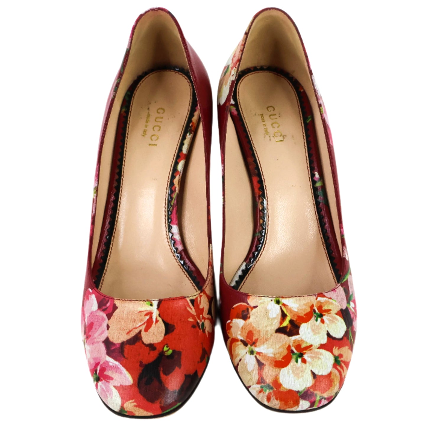 Gucci Pumps Flower Red 37.5