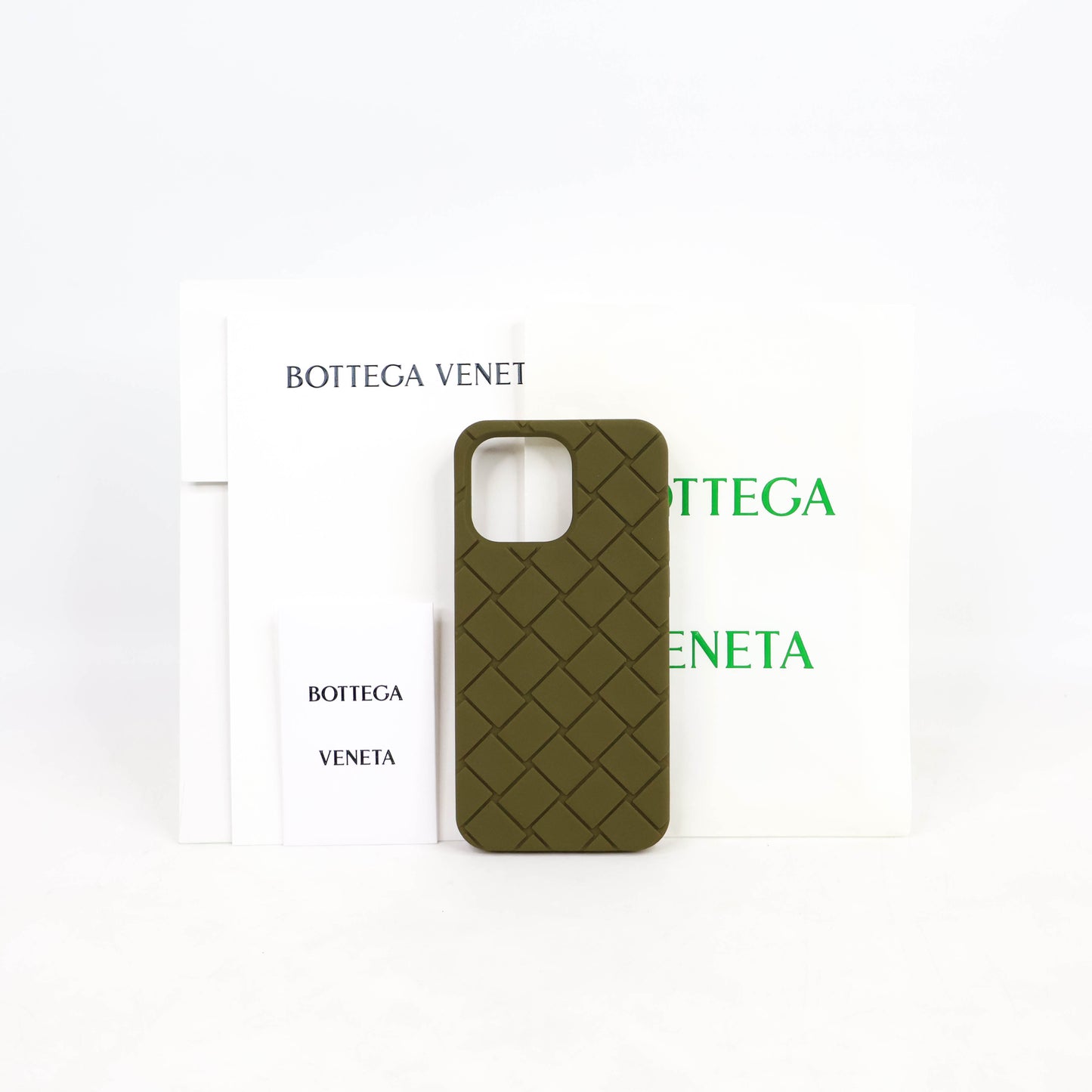 Bottega Iphone Case 15 PM Green