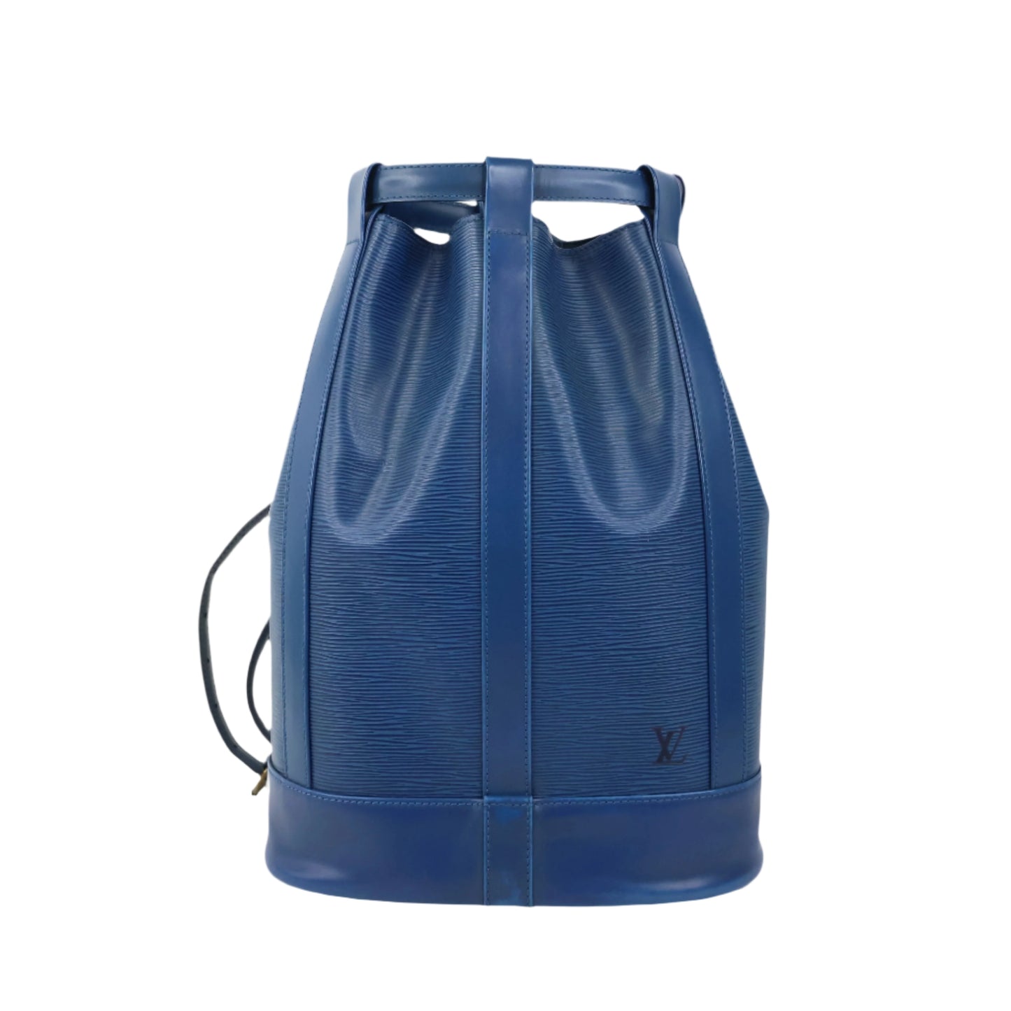 Louis Vuitton Randonnee Pm Epi Blue Backpack