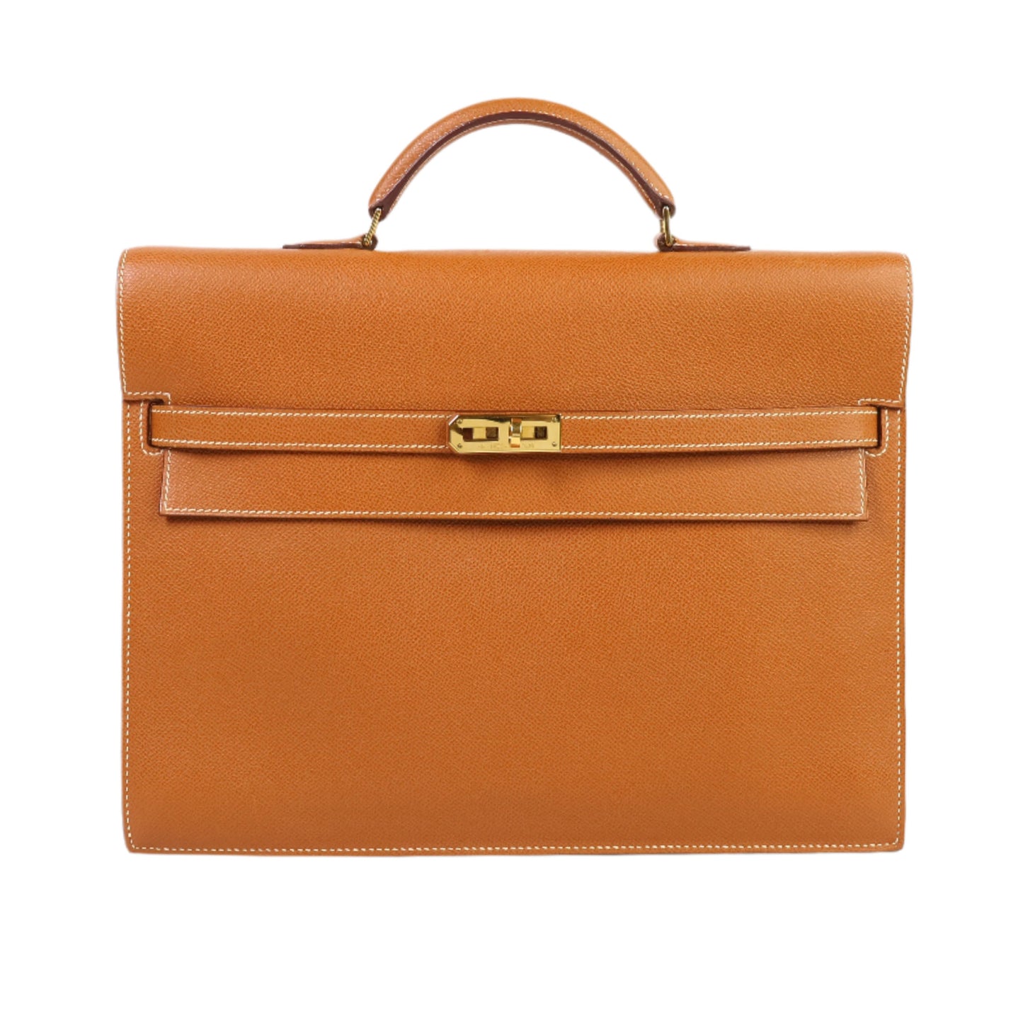 Hermes Kelly Epsom Depeche 34 Gold