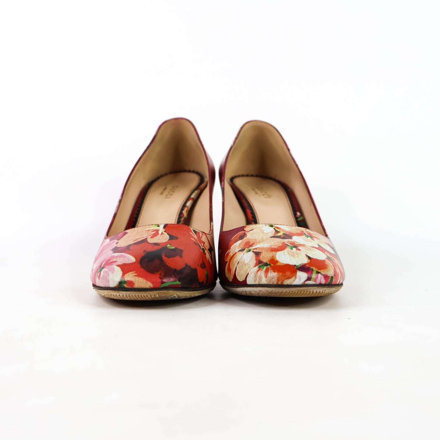 Gucci Pumps Flower Red 37.5