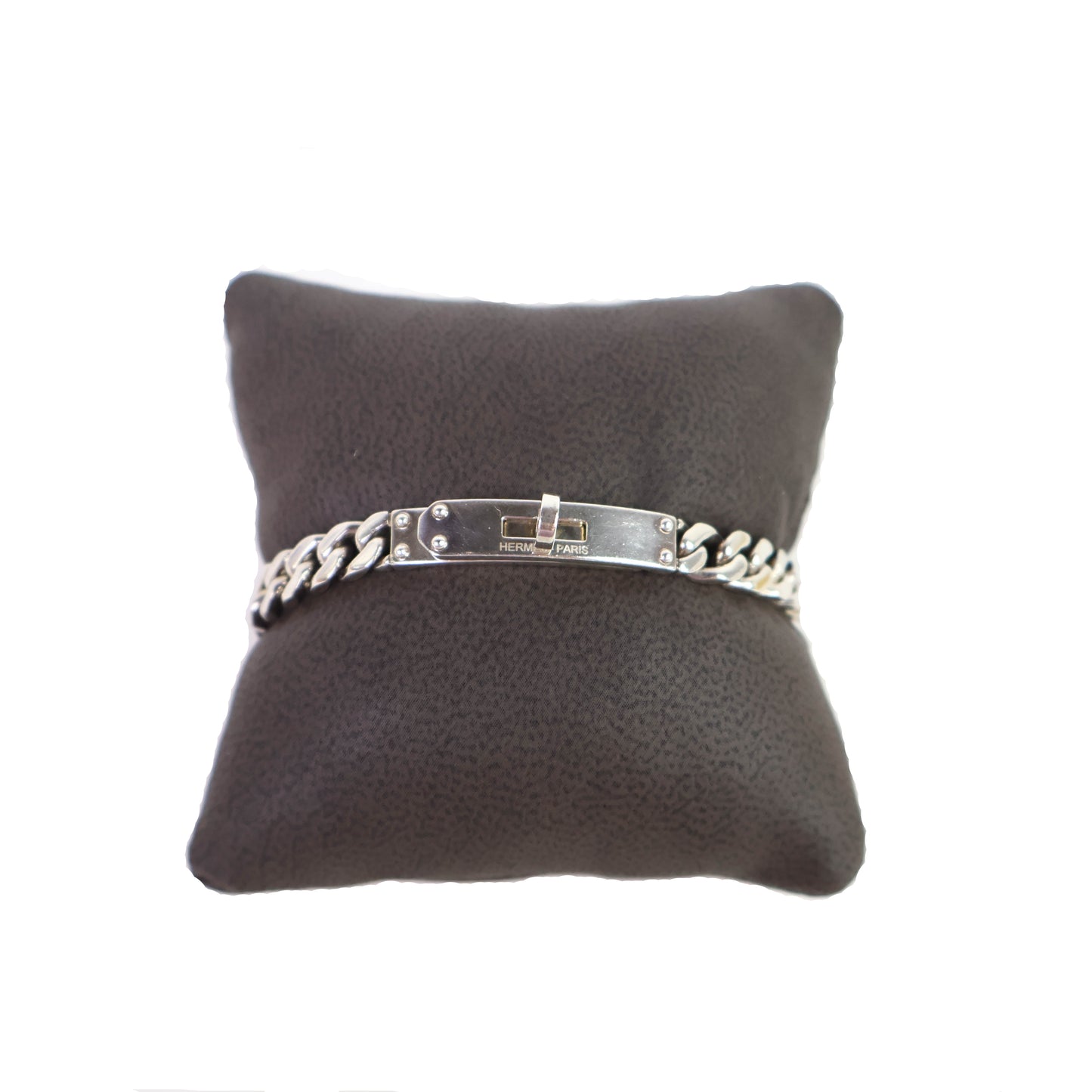 Hermes Bracelet Kelly Chain Silver