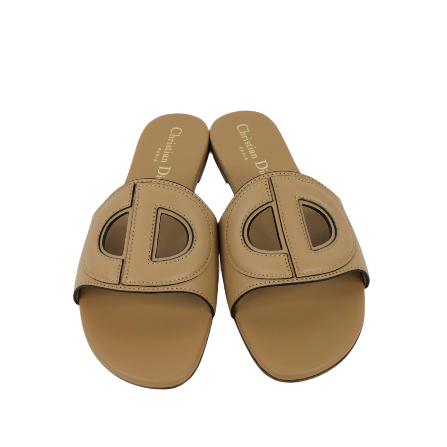 Christian Dior D-Club Sandals Natural 36