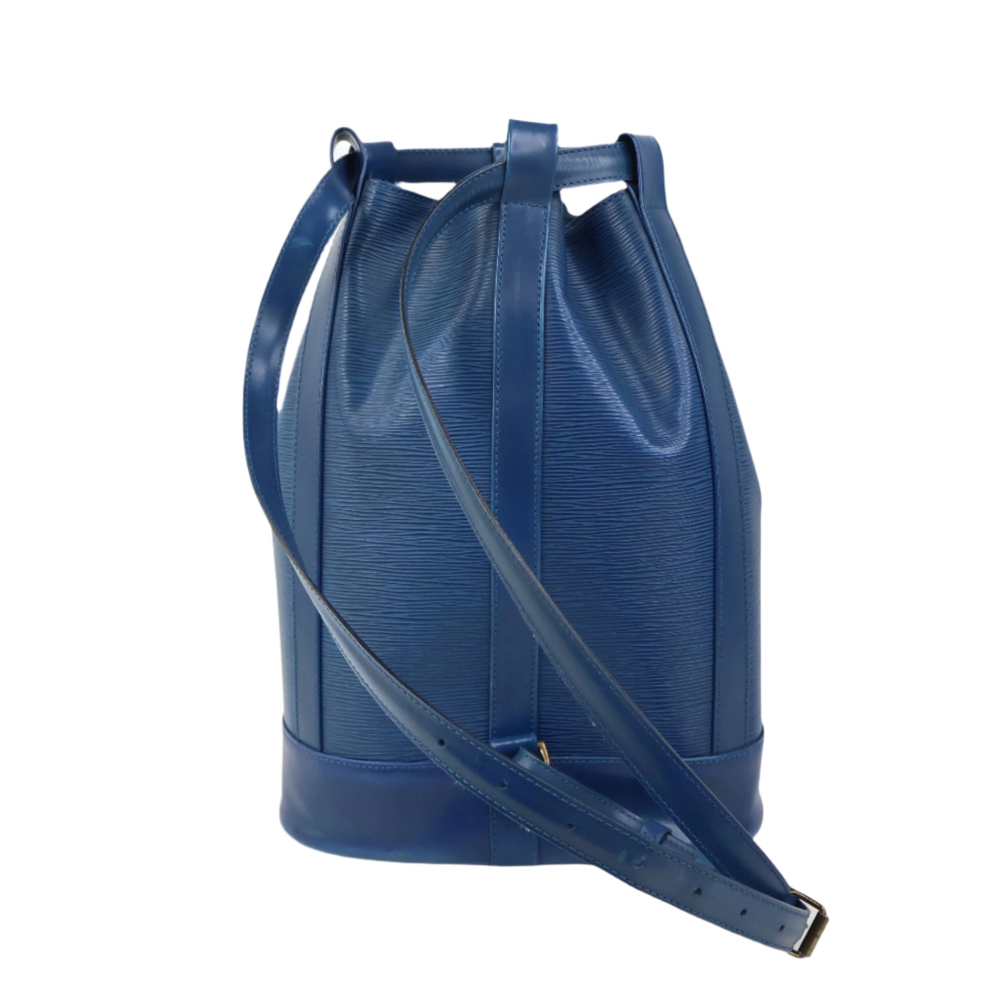 Louis Vuitton Randonnee Pm Epi Blue Backpack