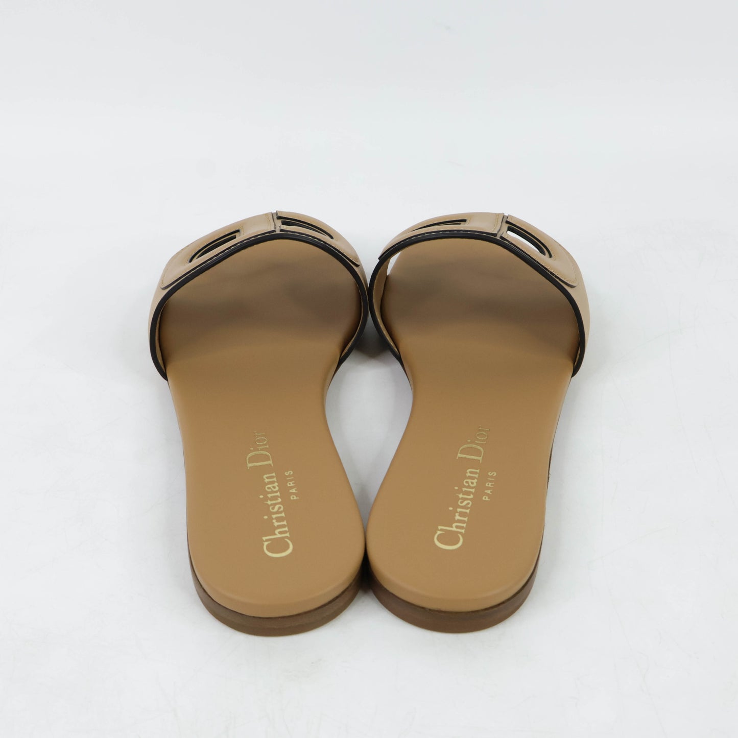 Christian Dior D-Club Sandals Natural 36