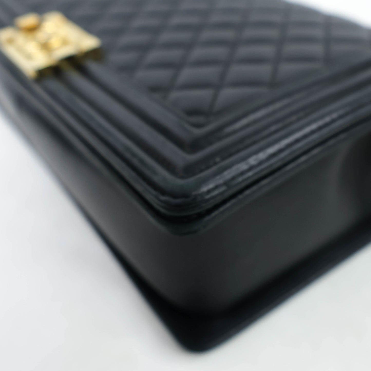 Chanel Boy 11" Black Lamb GHW