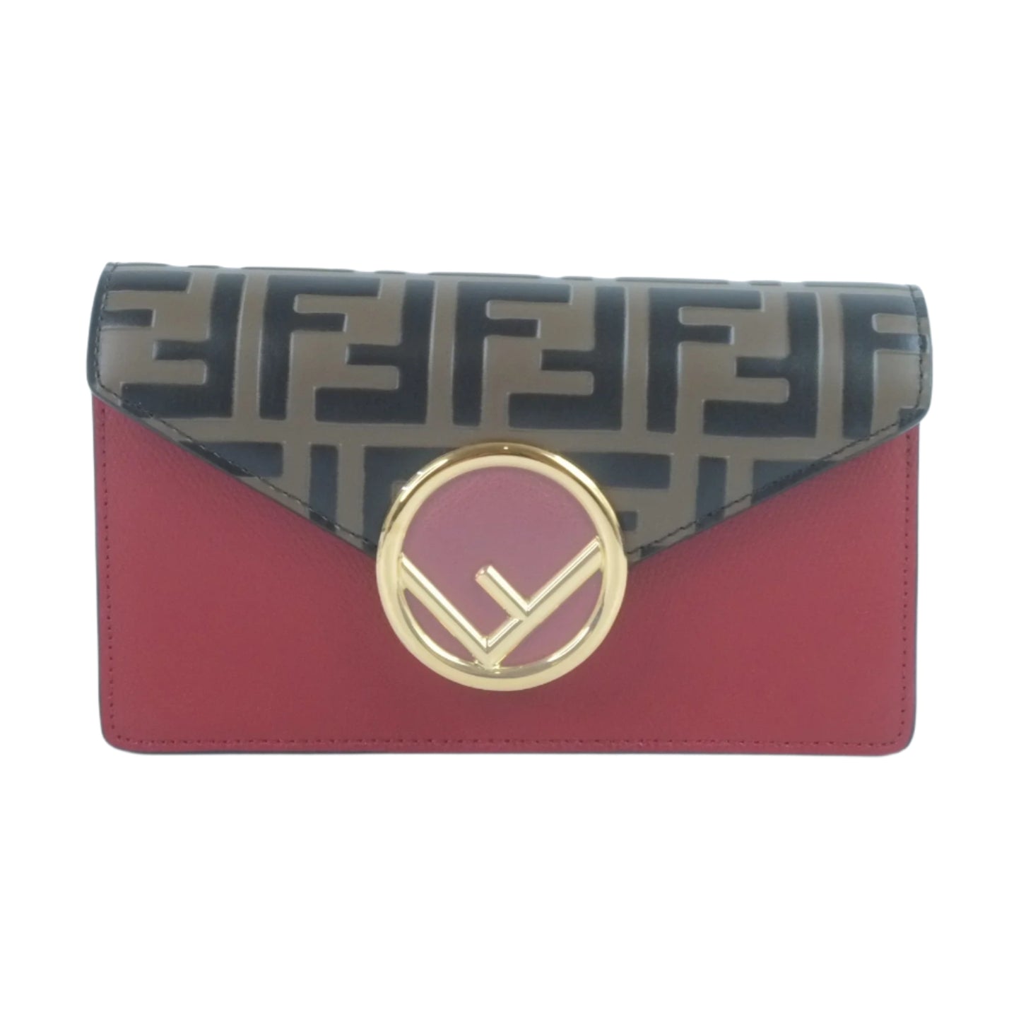 Fendi Belt Bag Pouch FF Red