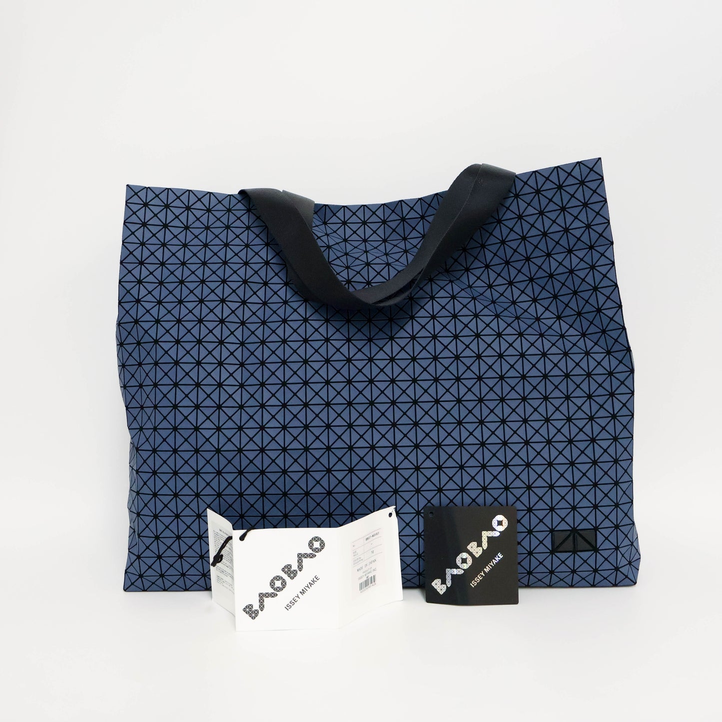 Bao Bao Issey Miyake Large Tote Bag Blue