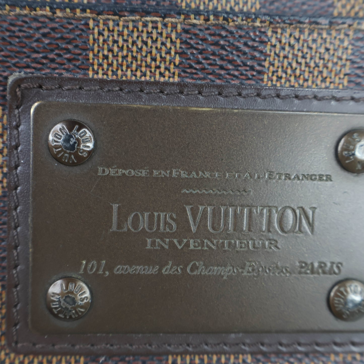 Louis Vuitton Pochette Plate Brooklyn Damier Ebene