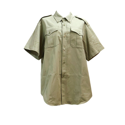 Balenciaga Shirt Khaki Cotton