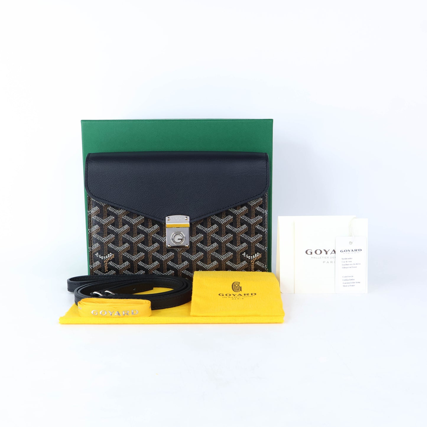 Goyard Pochette Chypre PM Black