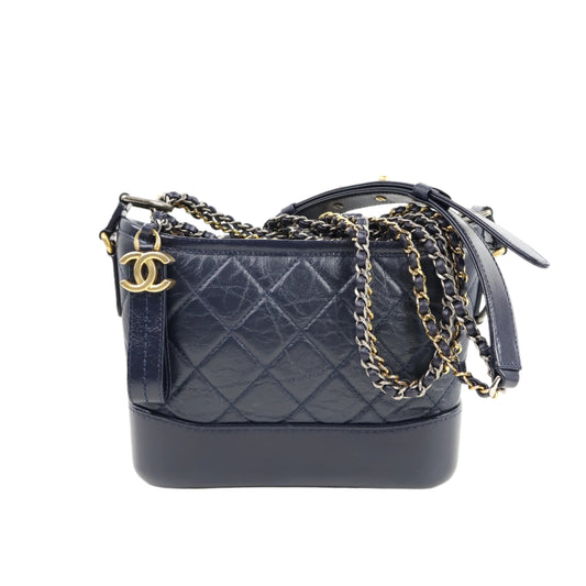 Chanel Gabrielle Small Navy