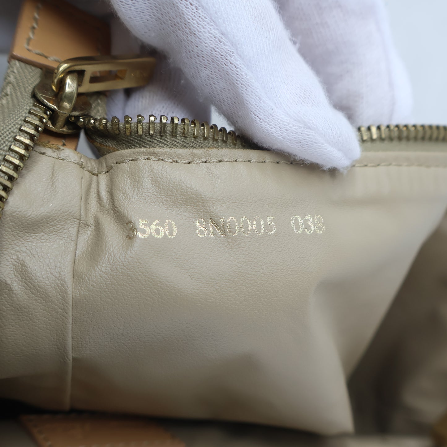 Fendi Pochette Zucca Beige