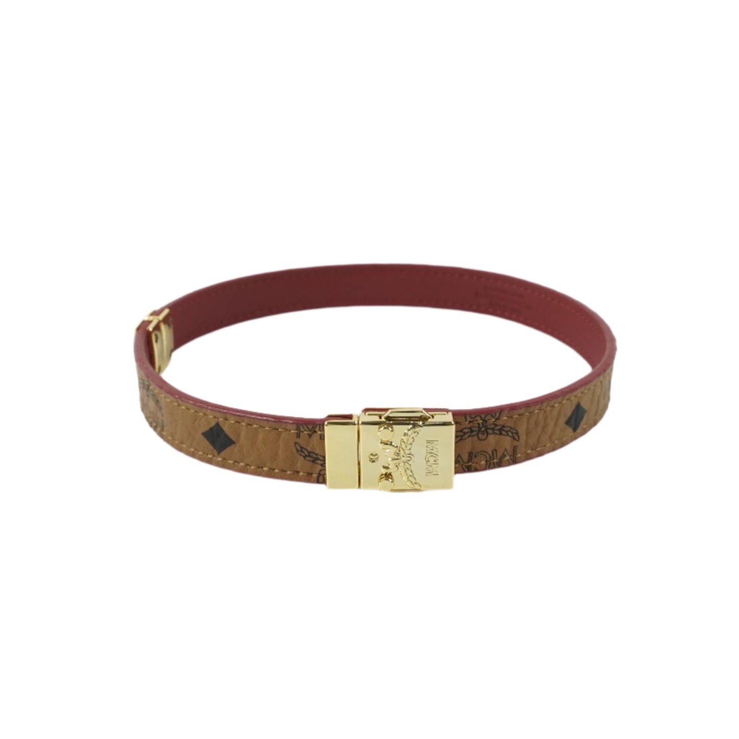 MCM Bracelet Double Tour Brown