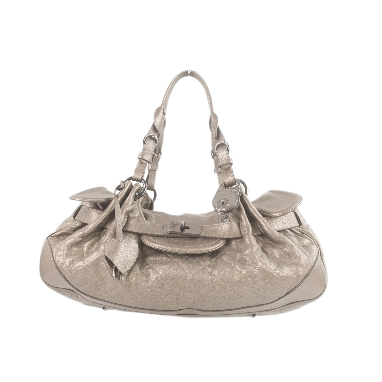 Moshchino Bag Metallic Grey