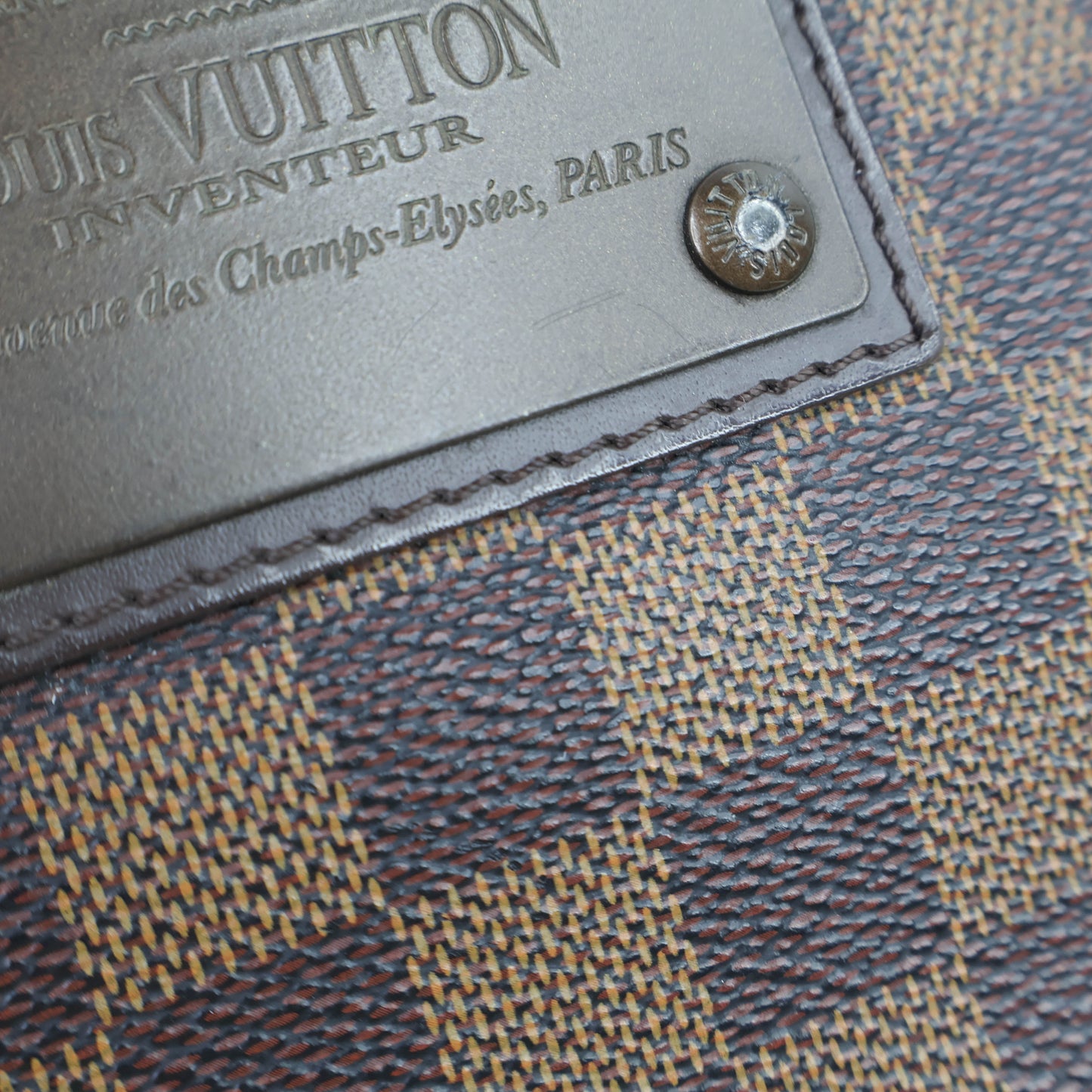 Louis Vuitton Pochette Plate Brooklyn Damier Ebene