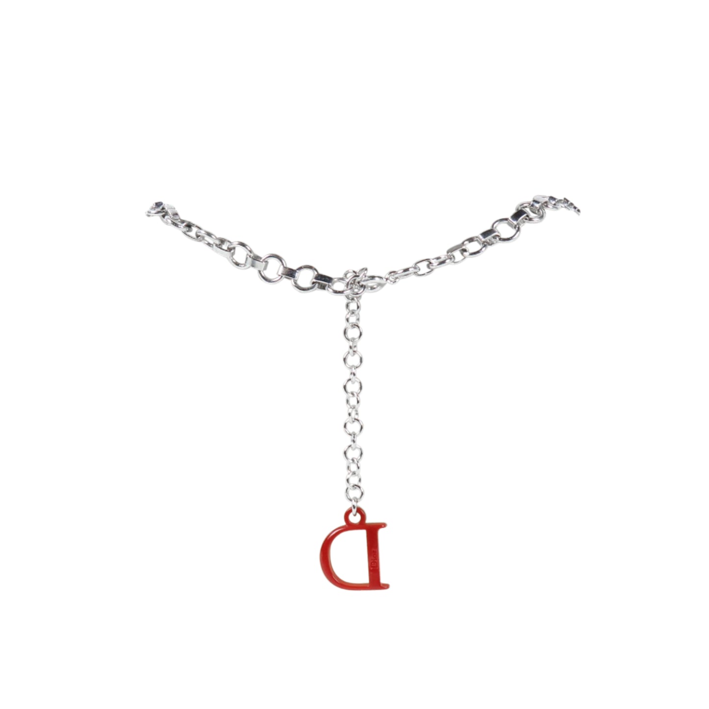 Christian Dior Necklace silver Bee Charm