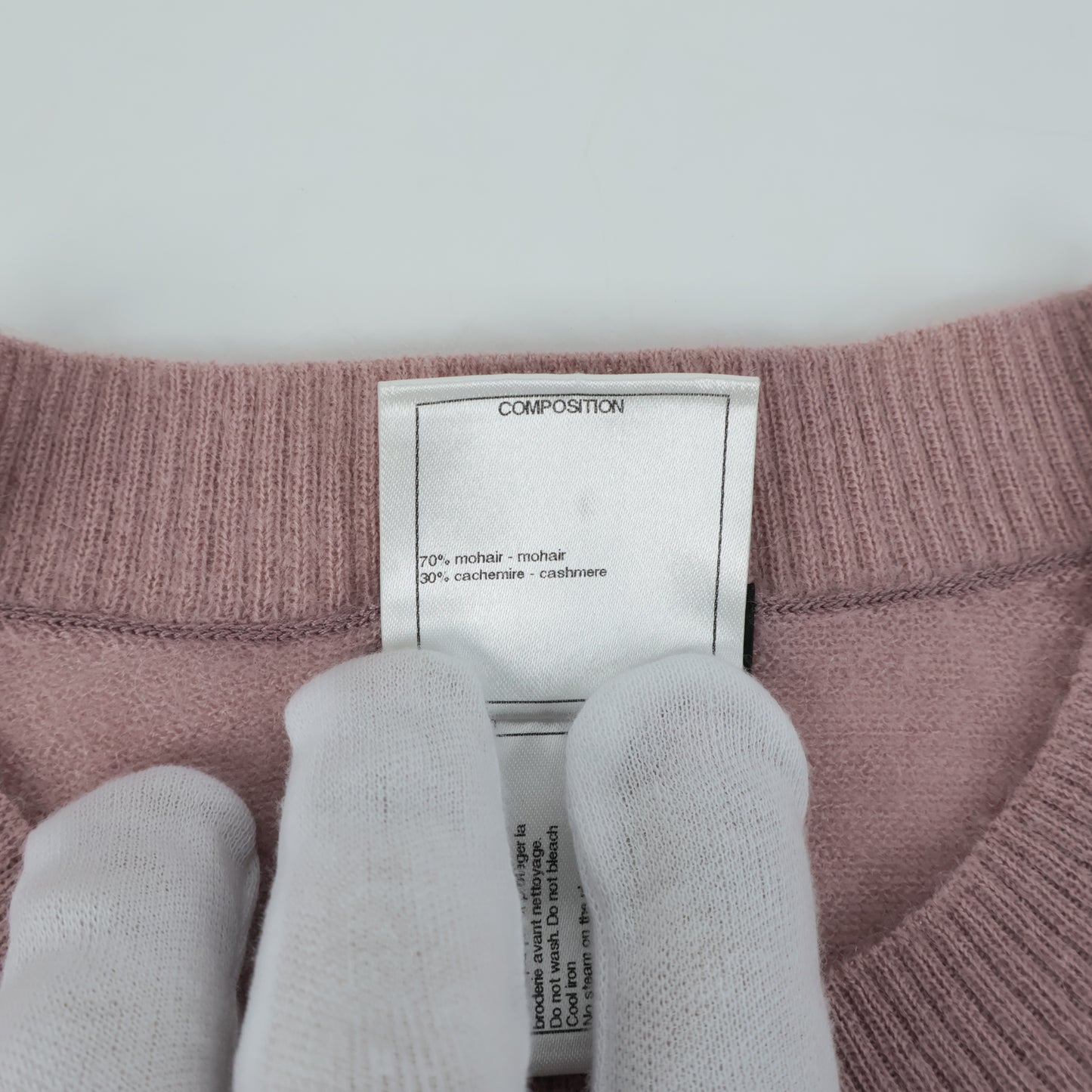 Chanel Sweater Pearl Pink