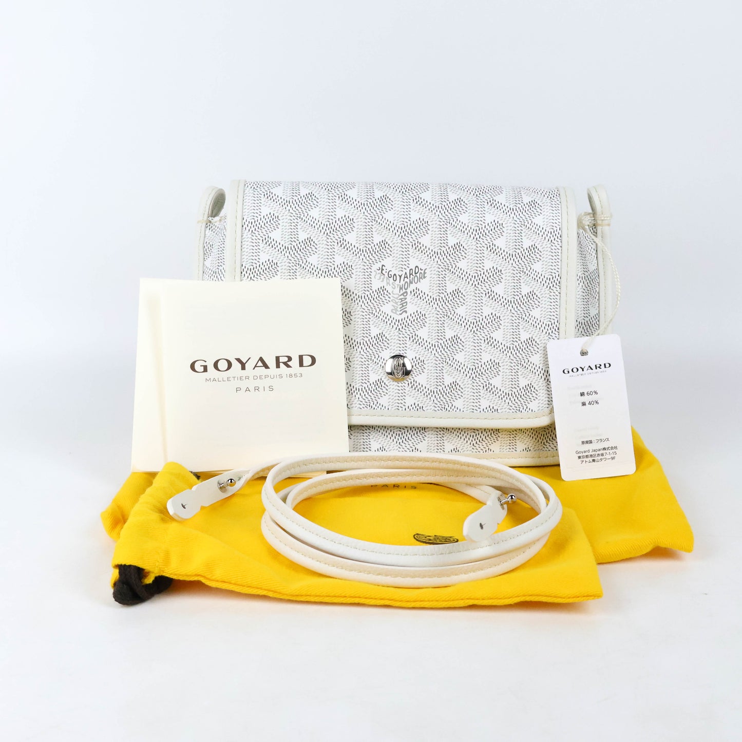 Goyard Plumet White