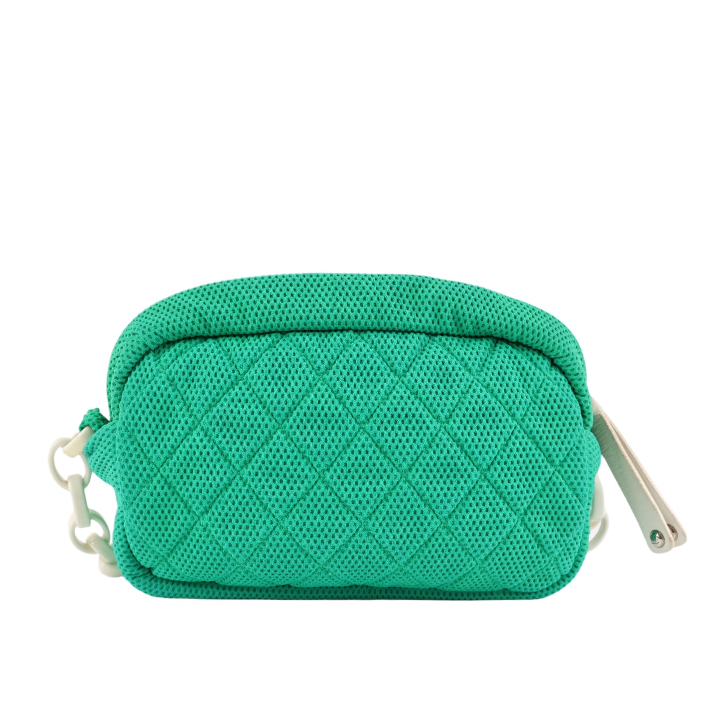 Chanel Camera Perforated Green