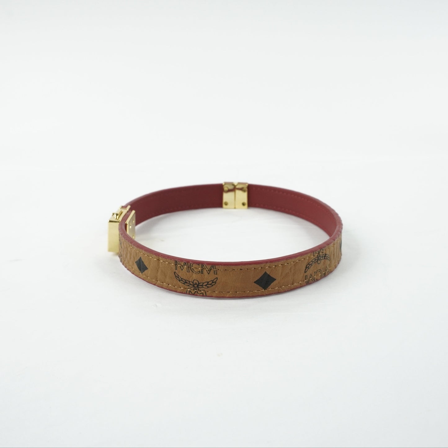 MCM Bracelet Double Tour Brown