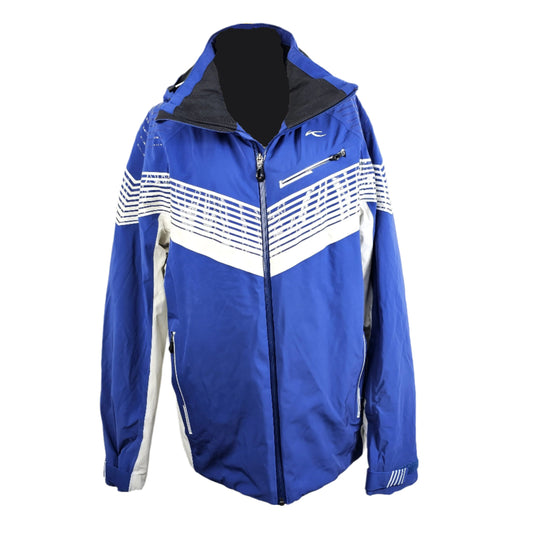 Kjus Ski Jacket Blue White