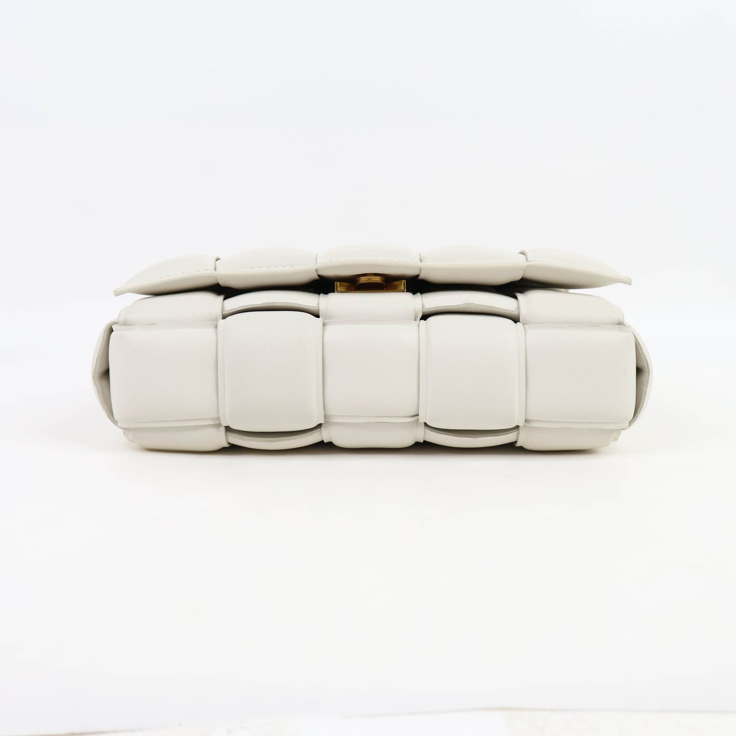 Bottega Cassett Padded Chain Chalk