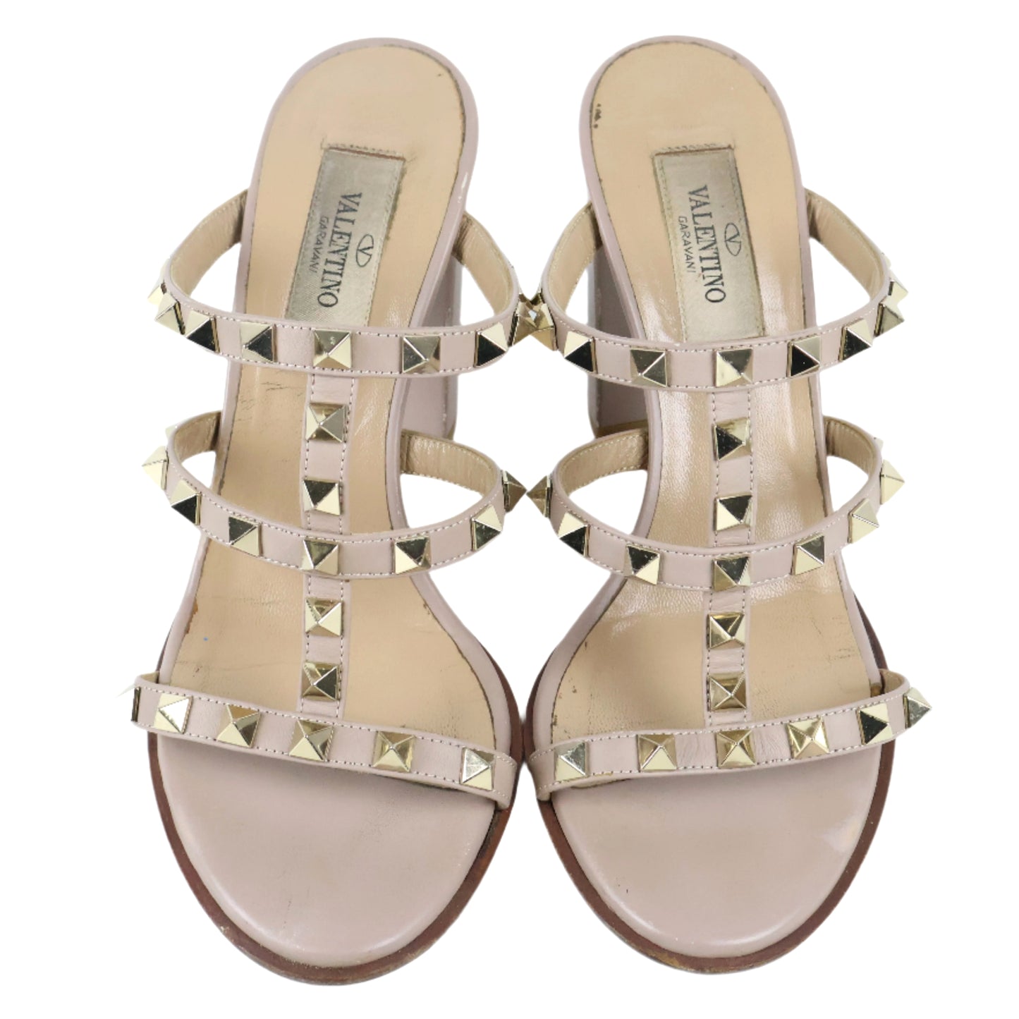 Valentino Heels Nude Rockstud