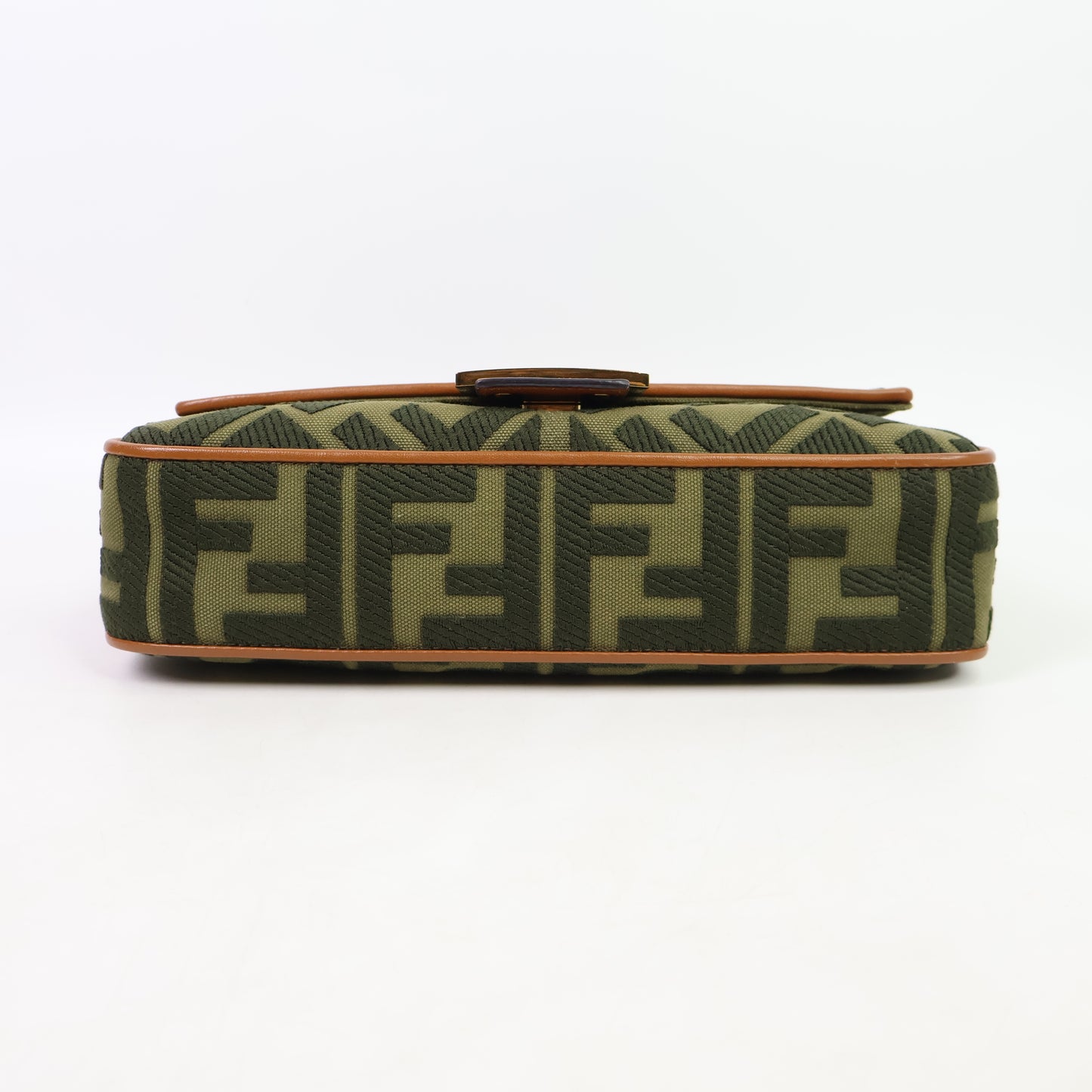 Fendi Baguette Canvas Green