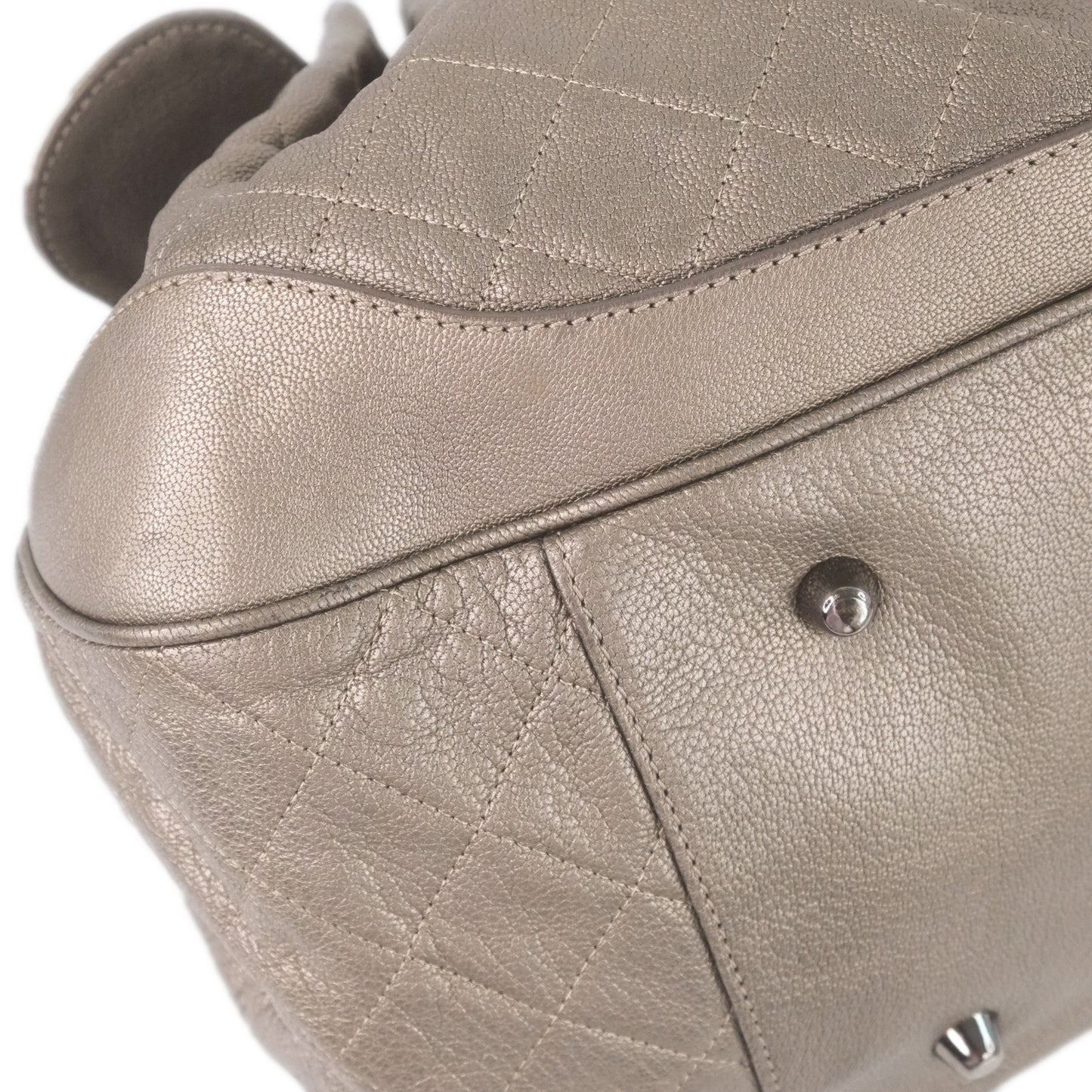 Moshchino Bag Metallic Grey