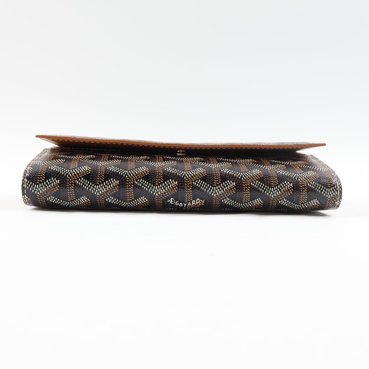 Goyard Varenne Continental Pochette Black Tan