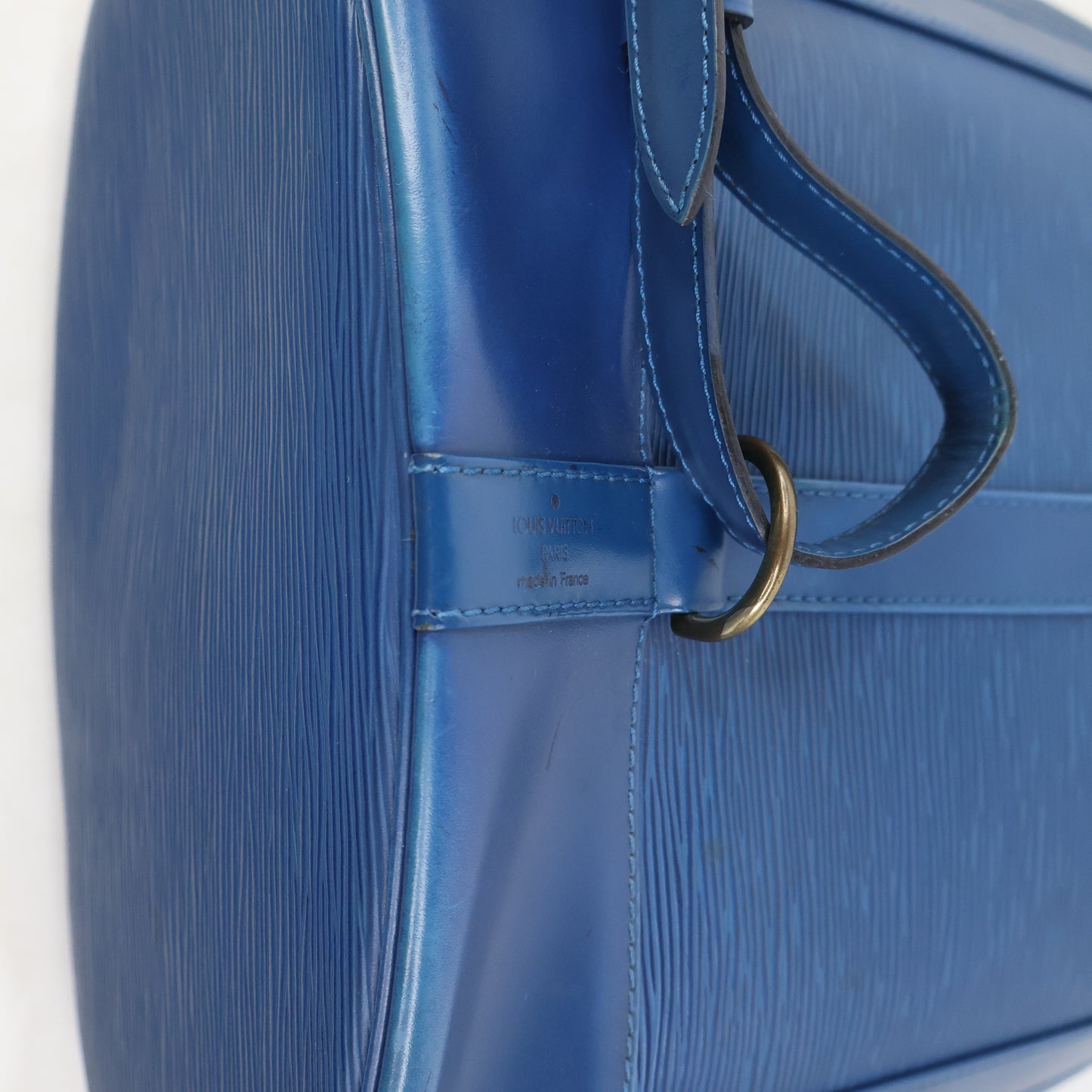 Louis Vuitton Randonnee Pm Epi Blue Backpack