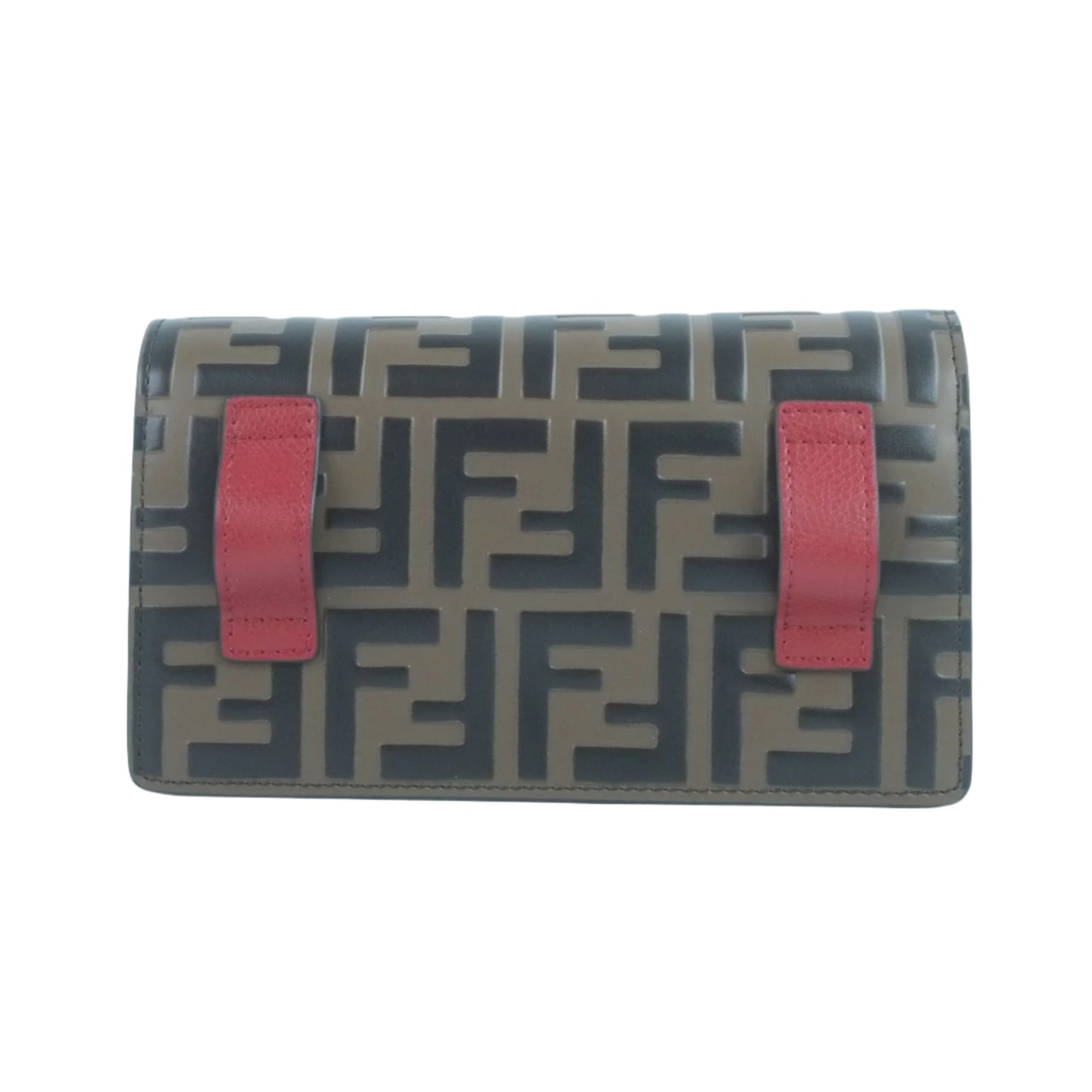 Fendi Belt Bag Pouch FF Red