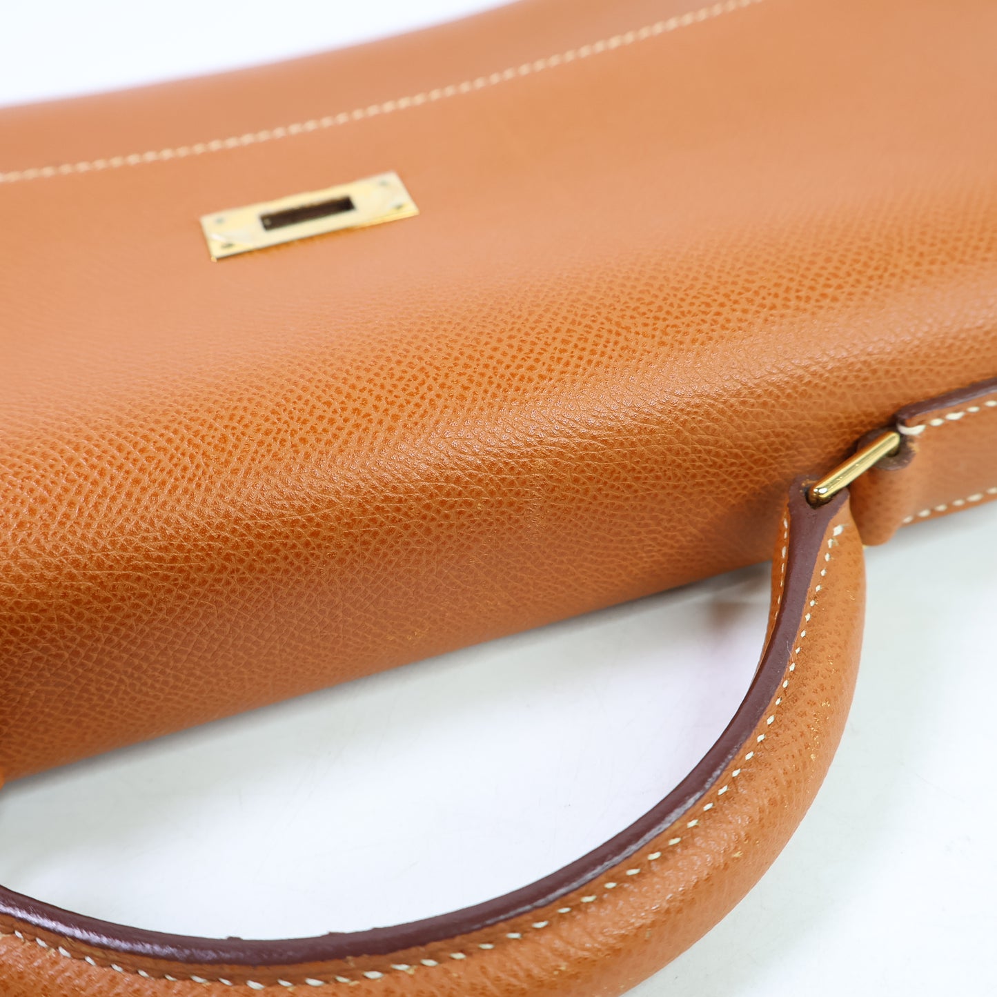 Hermes Kelly Epsom Depeche 34 Gold