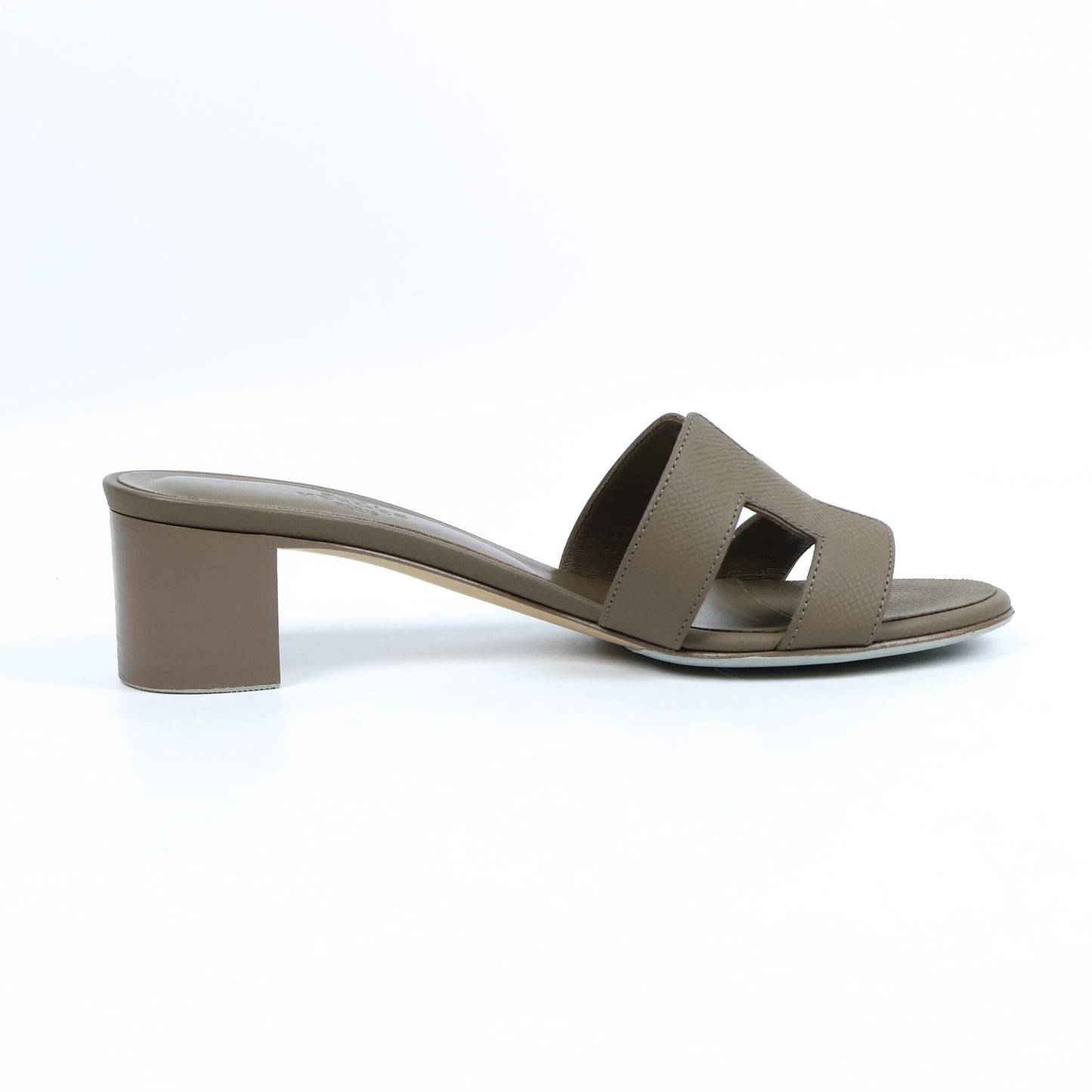 Hermes Oasis Sandals Etoupe 37