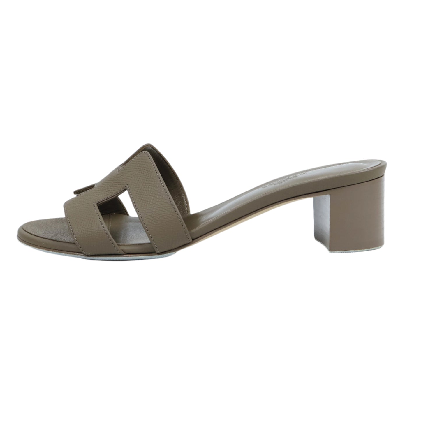 Hermes Oasis Sandals Etoupe 37